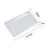 3 Pcs Eyelash Case Plastic False Lash Storage Box Rectangle Lash Case Organizer view 4