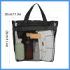 Chsoejuf 2 Pack Shower Caddy Portable Mesh Toiletry Bag with Handle 12x11in view 2
