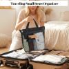 Chsoejuf 2 Pack Shower Caddy Portable Mesh Toiletry Bag with Handle 12x11in view 3