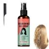 Lightweight No-Rinse Nourishing Wig Spray, 55ml Wig Volumizing Spray, Non-greasy Care Solution, Reduces Tangles, Quick-Drying, For Shine and Smooth Finish (1PCS) view 1