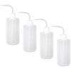 Sacolin 4 Pack 16.9 fl oz / 500 ml Squeeze Bottle for Plants, Curved Nozzle, Precision Watering, Indoor Plants, Fertilizer Mixing & Cleaning view 1