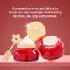 Poppy & Pout Lip Care Trio, Cinnamint Lip Scrub & Natural Lip Mask Set for Dry Lips, Moisturizing Sugar Scrub Exfoliator, Overnight Lip Treatment, Recyclable Glass Jars, Cruelty Free view 4