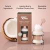 Poppy & Pout Lip Care Trio, Island Coconut Lip Scrub & Natural Lip Mask Set for Dry Lips, Moisturizing Sugar Scrub Exfoliator, Overnight Lip Treatment, Recyclable Glass Jars, Cruelty Free view 3