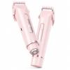 2-in-1 Electric Shaver for Women, Electric Razor for Womens Legs Underarm Face Pubic Hairs, Body Hair Trimmer Wet & Dry Use for Women and Men, at-Home Hair Remover for Armpits, Legs, Face view 1