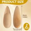 2PCS Deodorant Cream Applicators, Multi-functional Bamboo Cream Applicator view 2