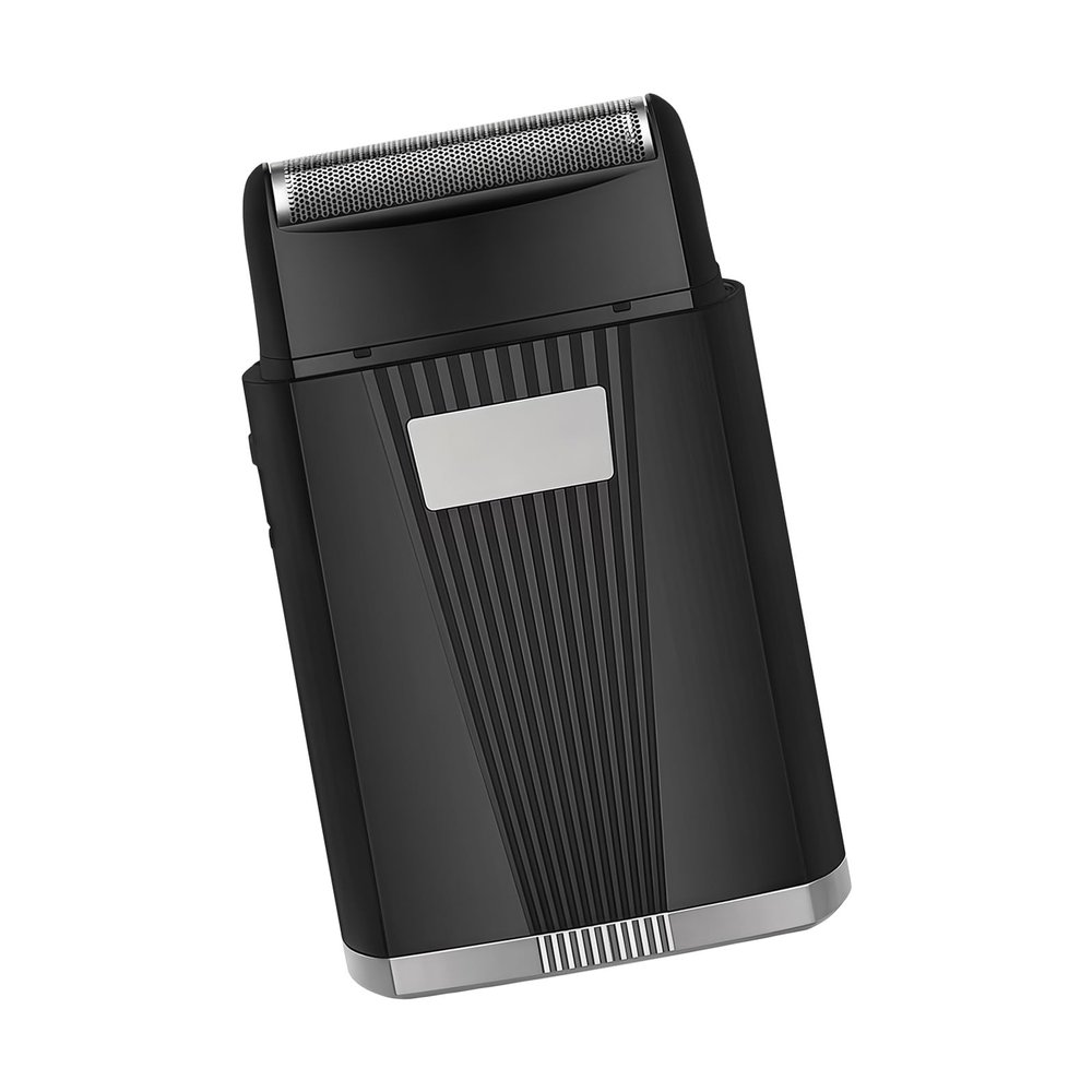 Rechargeable Men ' S Electric Shaver with Steel Foil for Comfortable Results on Face Compact Travel Shaver