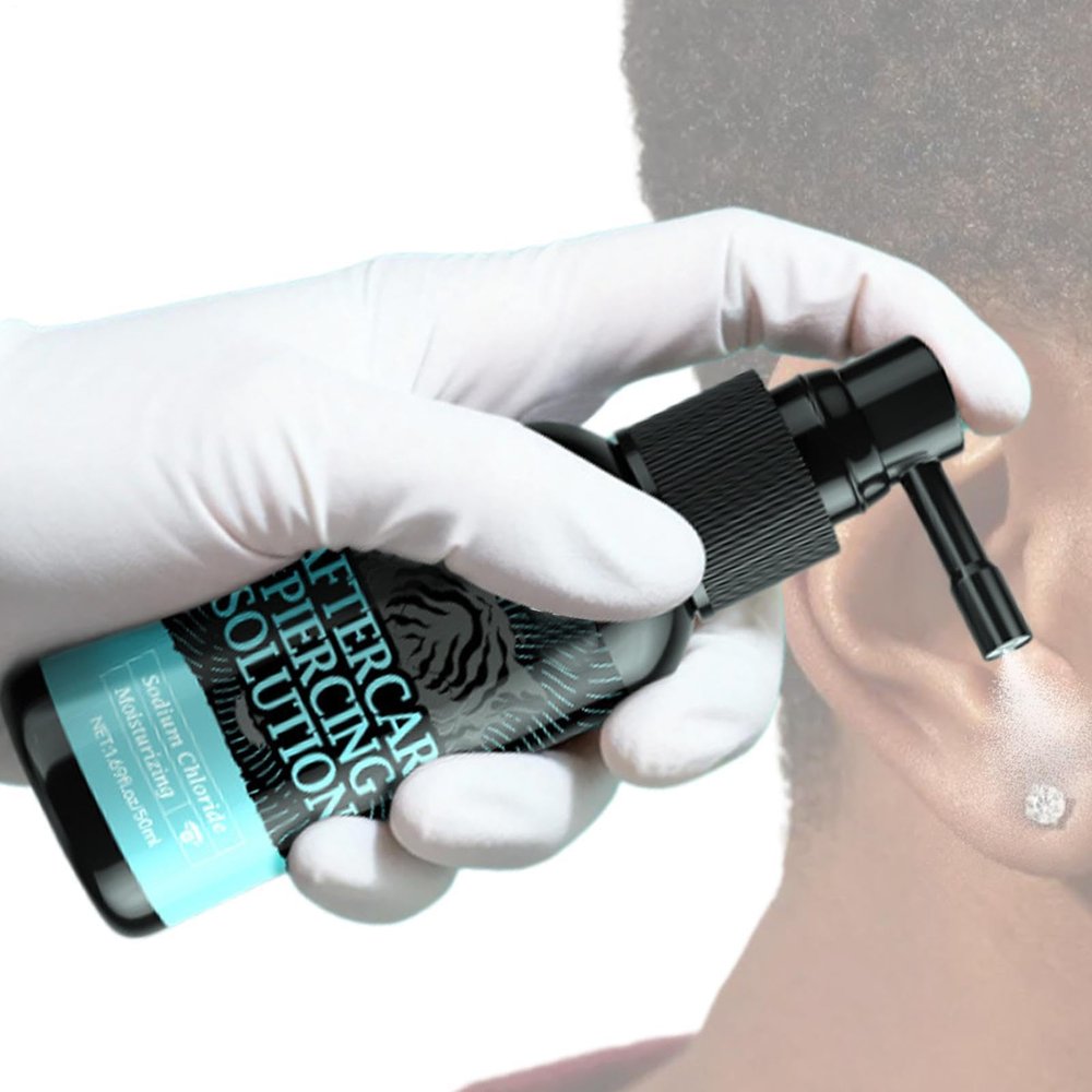 Ear Piercing Aftercare 50ml Portable Gentle Spray