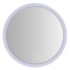 30X Magnifying Makeup Mirror, LED Lighted Cosmetic Mirror with Suction Cup, Portable Travel Vanity for Home Bathroom Travel (White) view 4