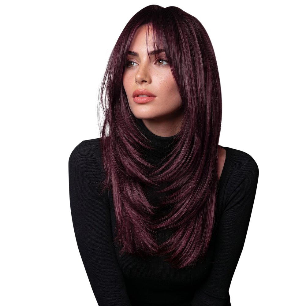Full Shine Tape in Hair Extensions Human Hair, Color 99J, 20 Inch