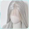 Silver Synthetic Lace Front Wig Glueless Natural Deep Part Lace Front Wigs view 4