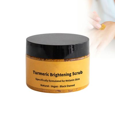 Turmeric Exfoliating Body Scrub,Turmeric Body Scrub Moisturizing and Exfoliating,Gently Exfoliate Body Hand and Foot Scrub,Moisturized Skin (1PCS)