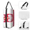 CLNXMT Poland With Eagle Flag Cosmetic Bag Waterproof Large Capacity Cosmetic Pouch Travel Toiletry Storage Bag view 2