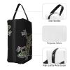 CLNXMT Psychedelic Lizard Cosmetic Bag Waterproof Large Capacity Cosmetic Pouch Travel Toiletry Storage Bag view 2