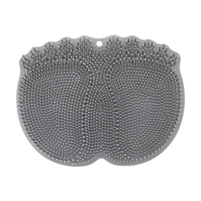 Shower Foot Scrubber Mat Soft Bristles Body Cleaning