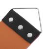 SEWACC Razor Synthetic for Strop Dual-sided Barber 2pcs Sharpening Straps, Practical Fabric Leather Sharpening Tool for Final Blade Maintenance Random Home Use view 3
