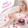 5-in-1 Electric Razors for Women, Portable Electric Shavers for Full Body, Waterproof Wet/Dry, Rechargeable Hair Remover for Lady Legs, Face, Underarms, Lips, Arms view 4