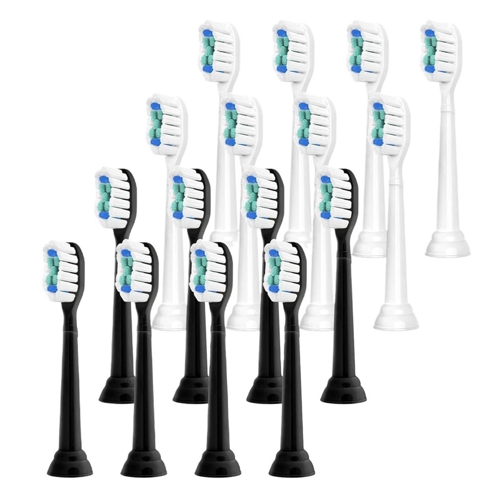 16 Pack Replacement Brush Heads Fit 4100 5100 6100 Electric Cleansing Appliance