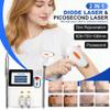 2 IN1 Multifunctional Hair Removal Machine, Hair Removal Device Reduction in Hair Regrowth For Men And Women Home and Commercial Use, White view 2