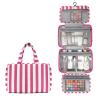 Flexible Journey Ready Wet Dry Separation Hanging Case Holds All Your Bathroom and Makeup Supplies Anti Leak Cosmetic Case view 2