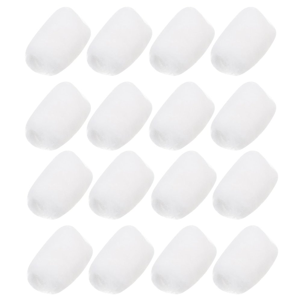 Operitacx 200pcs Lightweight Sterilized Cotton Balls Made of Pure Cotton for Salon Use and Tattoos Shop Use Easy to Carry Disposable for Wound Care and First Aid Supplies