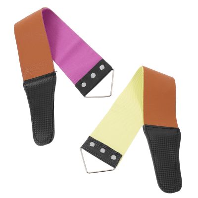 Didiseaon 2pcs Dual-sided Razor Sharpener Strap Shaver Strop Tool for Practical Sharpening and Smoothing after Honing Suitable for Home and Barber Shop Random Color