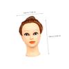 ROPCVAX Cosmetology Mannequin Synthetic Styling Practice Realistic Doll Braiding Updos Hairdressing Students Professionals view 3