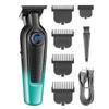 DAXXIN Hair Cutting Tool, Men's Electric Hair Clipper Gradient Metal Body Hair Trimmer LED Intelligent Digital Display Home Carving Pusher(OneColor) view 1