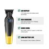 DAXXIN Hair Cutting Tool, Men's Electric Hair Clipper Gradient Metal Body Hair Trimmer LED Intelligent Digital Display Home Carving Pusher(OneColor) view 3