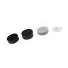 Qcwwy Electric Spin Scrubber Head Replacement 3 Pack, Nylon Brush Heads for Cordless Cleaner with Easy Install for Deep Cleaning Corners, Spin Scrubber Head for (Coarse Fiber, Sponge, Cleaning view 1