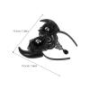 Beaupretty Skull Devil Horn Headband Costume Hairband Halloween for Women Lightweight Plastic and Fabric Stylish Unique Design for Makeup Events and Halloween Parties view 2