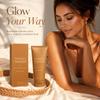 Self Tanner Cream for Body, Sunless Tanning Lotion, Buildable Bronze Glow, Smooth-Looking Finish, Easy to Blend Bronzing Tanner Cream, Lightweight Travel Format (3Count-HMHG100ml) view 2