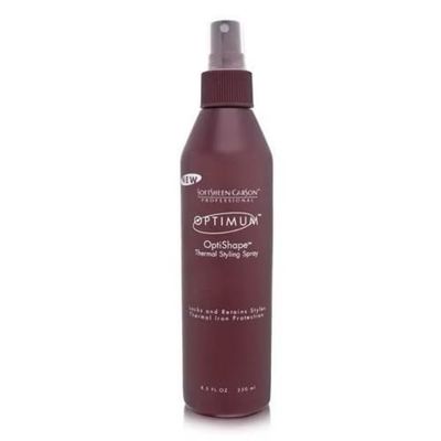 Optimum Thermal Styling Spray, 8.5 fl oz Heat Protectant Spray for Flat Iron Styling, Locks In Style & Thermal Iron Protection