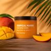 Body Scrub - Tropical Mango Shea Sugar Scrub, 18 oz Exfoliating Body Scrub with Shea Butter - Smooth & Glowing Skin view 2
