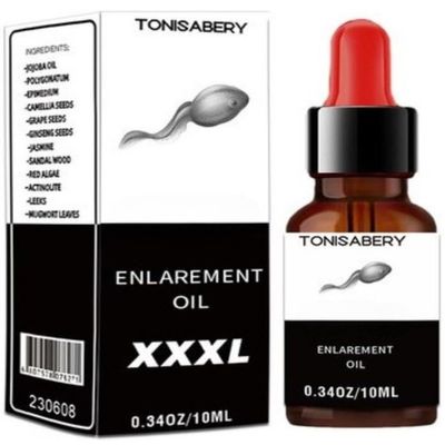 TONISABERY Male Essential Oil for Men, Performance Enhancement Formula, 10ml Africa Natural Herbal Oil for Body (CXWB01)