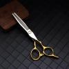 UHRLGHS Hair Cutting Shears, 6 Inch Barber Salon Hairdressing Cutting Scissor Professional 25-30% Thinning Scissors Cutting Haircut Shears Set, view 2