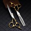 UHRLGHS Hair Cutting Shears, 6 Inch Barber Salon Hairdressing Cutting Scissor Professional 25-30% Thinning Scissors Cutting Haircut Shears Set, view 4