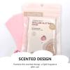 LALAFINA 3 Bags Scented Facial Oil Absorbing Blotting Papers for Oily Skin Pink Paper Sheets with Oil Control and Shine Reduction Features, for Gym and Office Use view 3