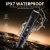 New Upgraded 3-in-1 Multifunctional Trimmer, IPX7 Waterproof Shaver Rechargeable Cordless Hair, Cordless Hair Clipper, Grooming Kit for Hair Face Body (Gold) view 4