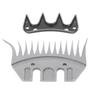 Glaeptio Sheep Shears Blade, 13 Tooth Wool Clipper Comb Cutter, Curved 7mm Spacing, Carbon Steel Shearing Trimmer for Llama, High Durable Replacement Accessory Kit view 2