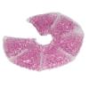 Qudinip Breast Gel Pack, Hot Cold Compress for Breastfeeding Relief Reduce Swelling Pads with Cloth Cover (Violet) view 4