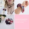 Firework American Flag 4Th of July Scrunchies for Women Chiffon Hair Ties Fashion Soft Ties And Bands Elastic Ponytail Holders No Damage Hair Accessories view 4