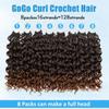 8 Packs Curly Crochet Hair GoGo Curl Crochet Hair for Black Women 14 Inch view 4