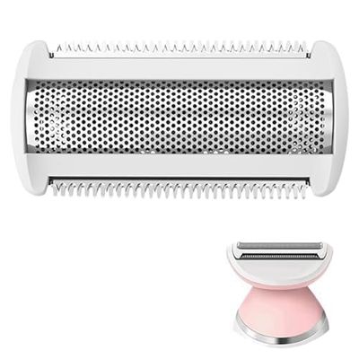 Replacement Shaver Heads for BRL140 BRL146, Women's Stainless Steel Electric Lady Shaver Blades Wet and Dry Trimmer Head for Face Body Hair Removal