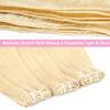613 Blonde Bundles Human Hair 12A Straight Brazilian Virgin Hair 10 Inch view 3