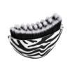 Lymphatic Contour Face Sculpting Brush, Ultra-Soft Hypoallergenic Bristles, Zebra Print, Ergonomic Anti-Slip Design, with Dustproof Storage Case view 1