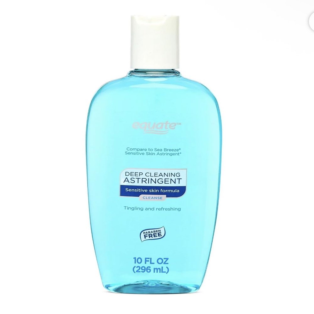 Equate Deep Cleaning Astringent for Sensitive Skin, 10 fl oz