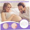 Stretch Mark Patches, Anti-Wrinkle Silicone Scar Patches, Reusable Washable Silicone Pad Stomach Belly Stickers view 3