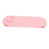 Sanpyl Makeup Brush Holder, Travel Cosmetic Organizer, Silicone Makeup Storage Case, Portable Cosmetics Bags for Brush Tools, Ideal for Pink Gifts, Pouch view 3