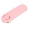 Sanpyl Makeup Brush Holder, Travel Cosmetic Organizer, Silicone Makeup Storage Case, Portable Cosmetics Bags for Brush Tools, Ideal for Pink Gifts, Pouch view 4