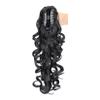 FUIBEJAE Drawstring Ponytail Extension,16 Inch Claw Clip Ponytail Extension Clip in Curly Pony Tails Synthetic Hair Piece for Black Women Daily Use view 2